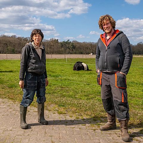  In gesprek met onze boeren Wiebe en Gina Vragenuurtje met de boeren Herenboerderij Goedentijd